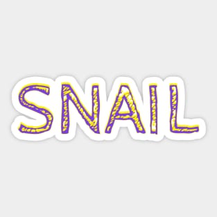 Snail Sticker